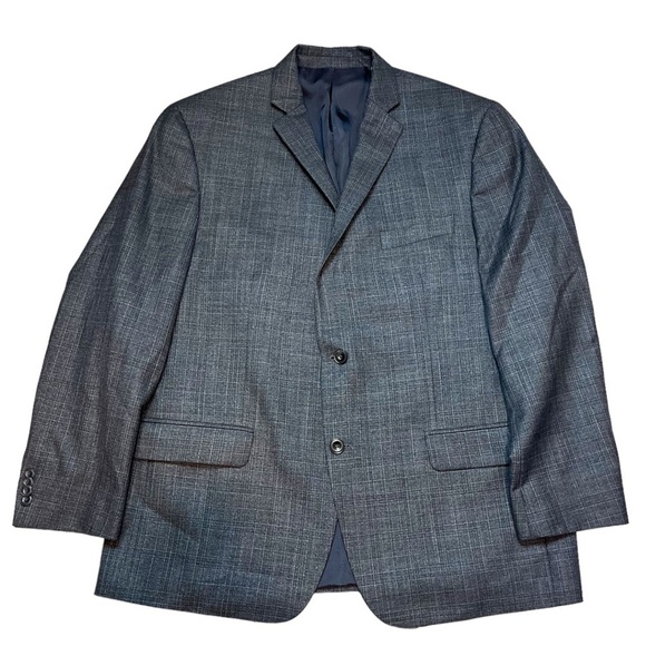 Michael Kors Mens Classic Fit Grey Two Button Blazer 44 - Picture 2 of 8
